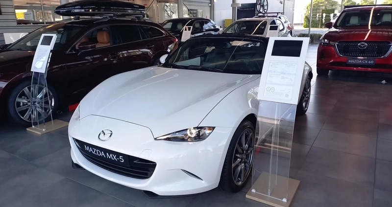 Mazda MX-5 cena 149900 przebieg: 5, rok produkcji 2023 z Borne Sulinowo małe 92